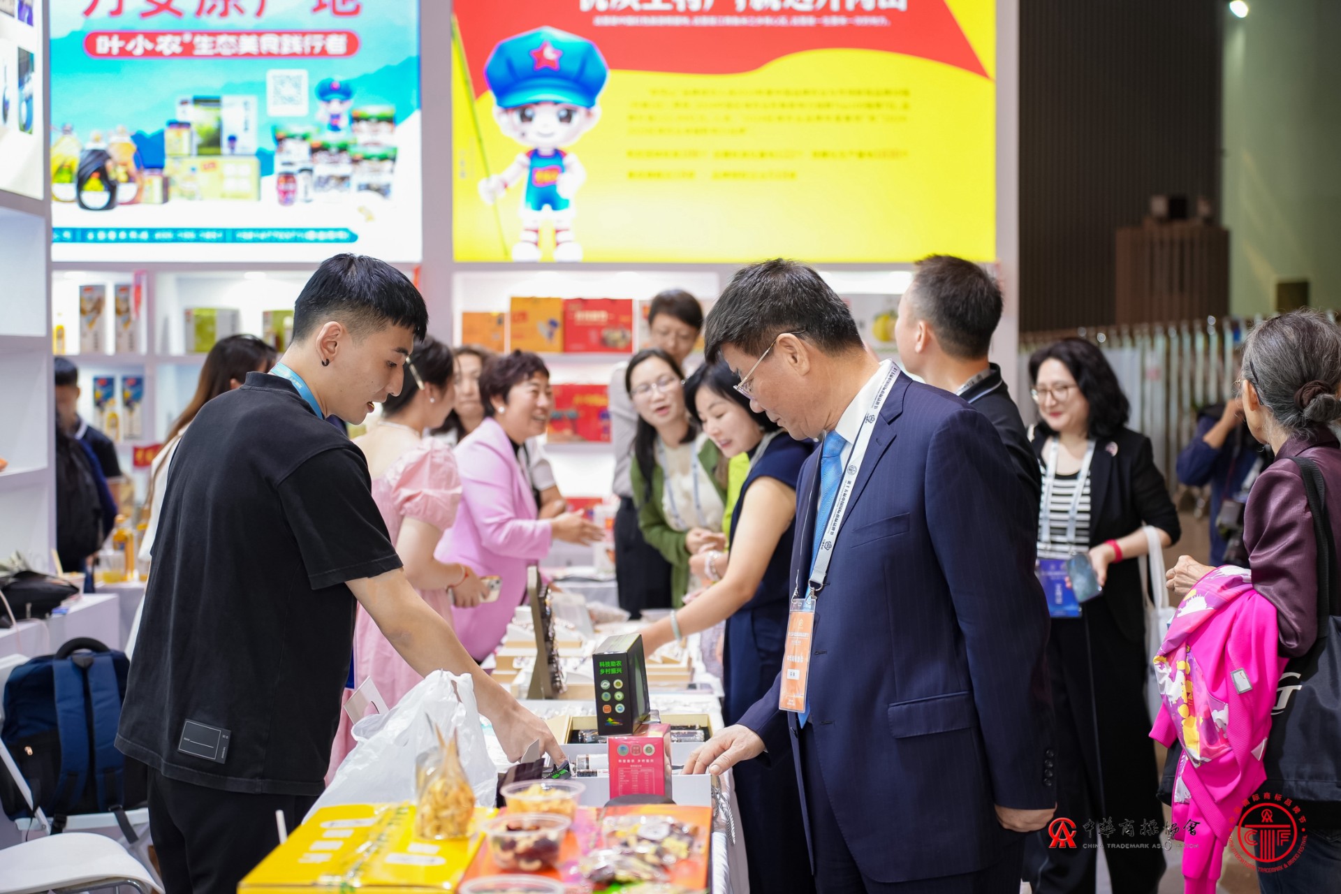 瑞昌黑芝麻亮相第十五届中国国际商标品牌节